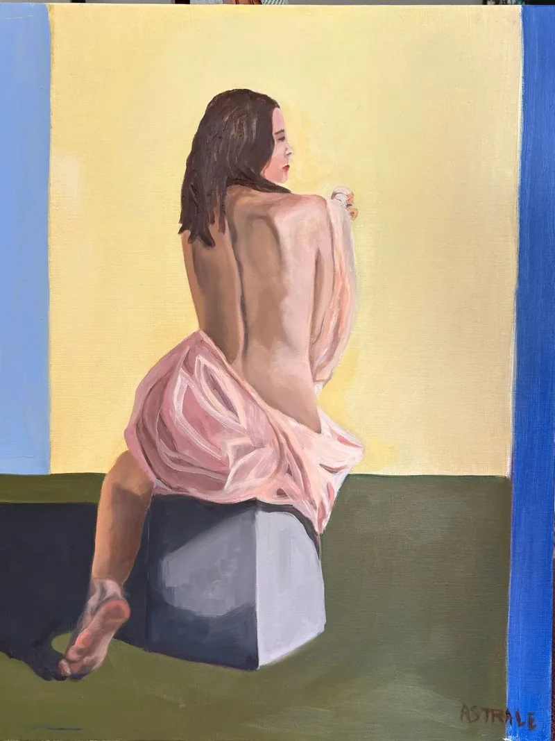 Dos nu — Oil on canvas